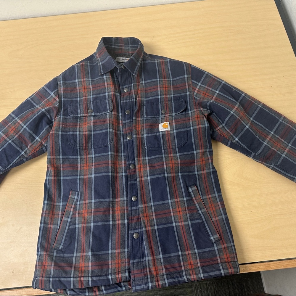 Carhartt Relaxed Fit Men’s Heavyweight Sherpa lined Shirt-Jacket